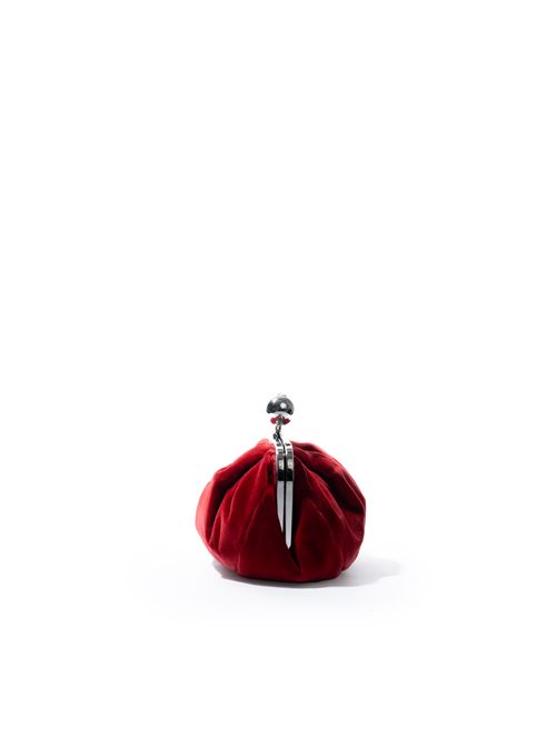 Borsa Pasticcino Small Valance in velluto Rosso WEEKEND MAX MARA | 2525516115600002